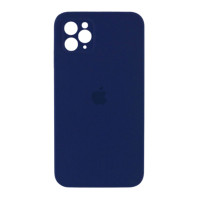 Чехол Silicone Case Full Camera Square для iPhone 11 Pro Deep navy